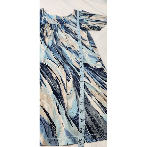 Nouvelle Collection Tunic Top Size 18 Short Sleeves - Picture 4 of 7